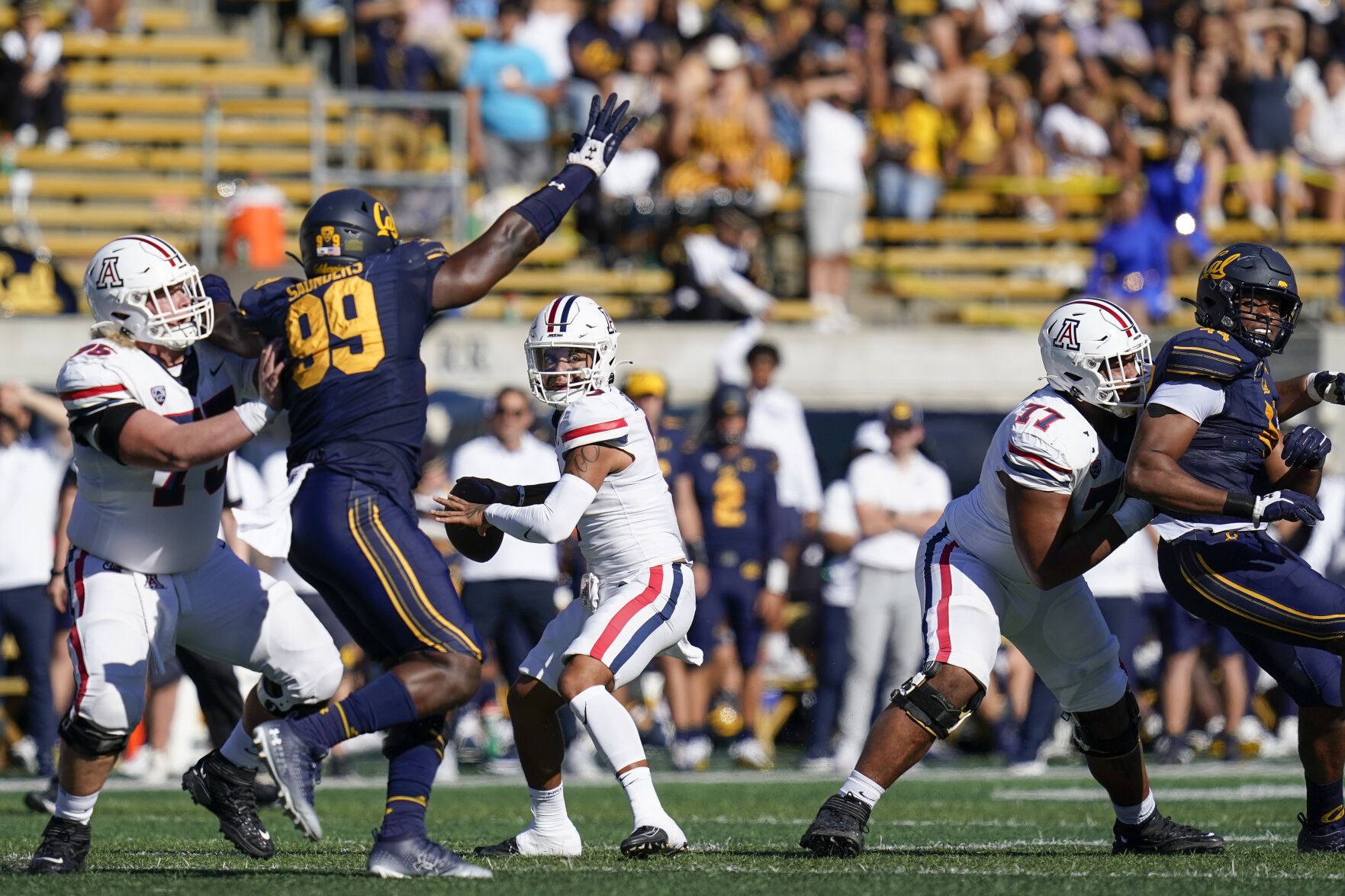 Arizona at Cal college football, 2022